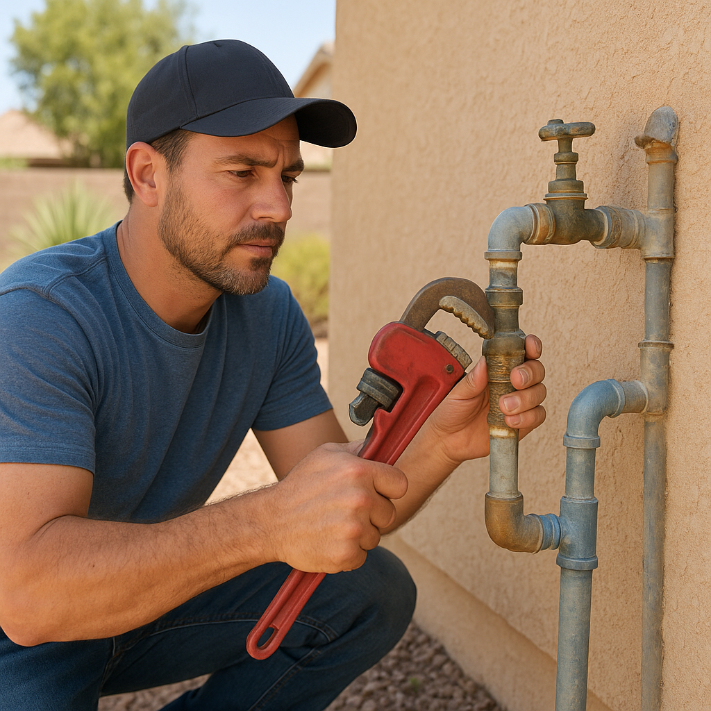 whole-house repipe in Anthem